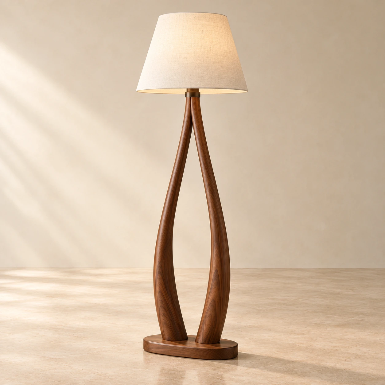 Lampadaire Roseau — étude conceptuelle EBURNEA